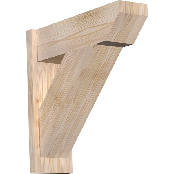 Ekena Millwork Traditional Slat Smooth Outlooker, Douglas Fir, 7 1/2"W x 24"D x 24"H OUT08X24X24TRA06SDF - main